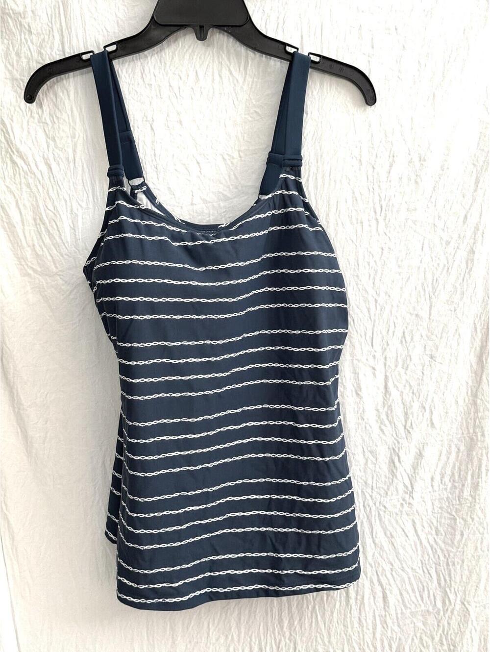🆕LISTING🆕 Amoena Teal & White Tankini for mastectomy and large breasted women